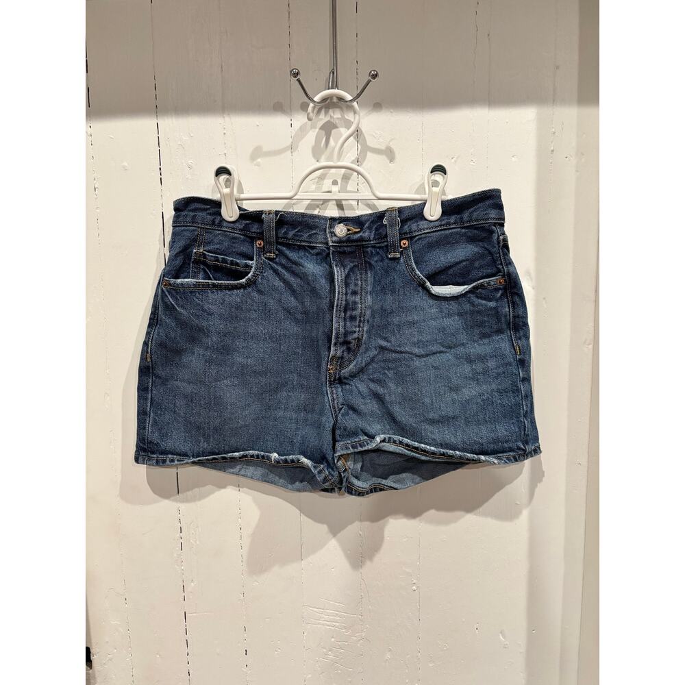 Old Navy Slouchy Straight Denim Jean Shorts size 10